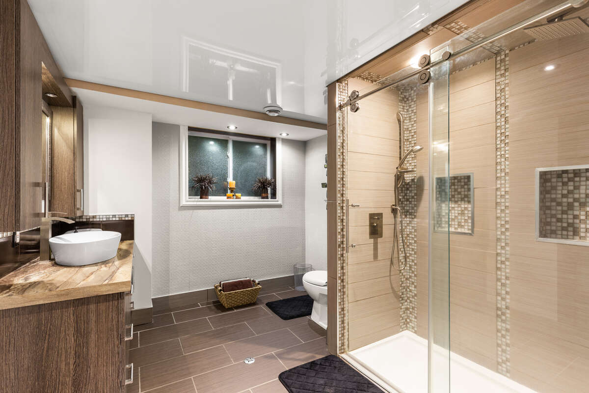 full basement bathroom