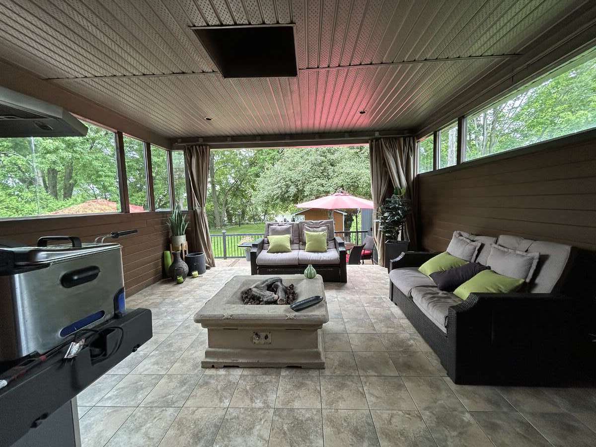 3-Season Sunroom with River Views