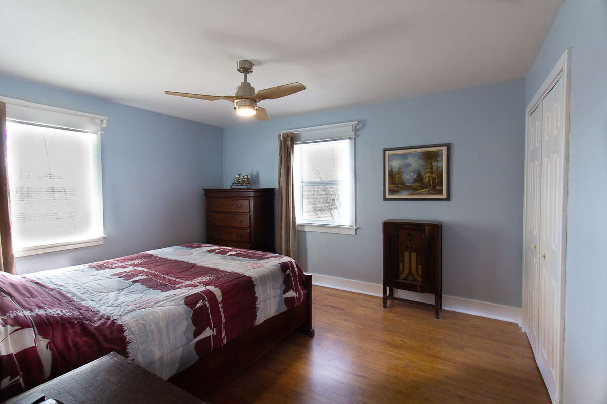 Generous primary bedroom with plenty of room to relax..