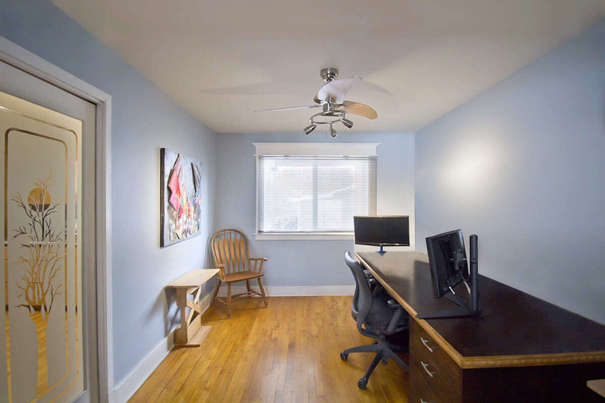 Dedicated main-floor office for work-from-home or flexible use.