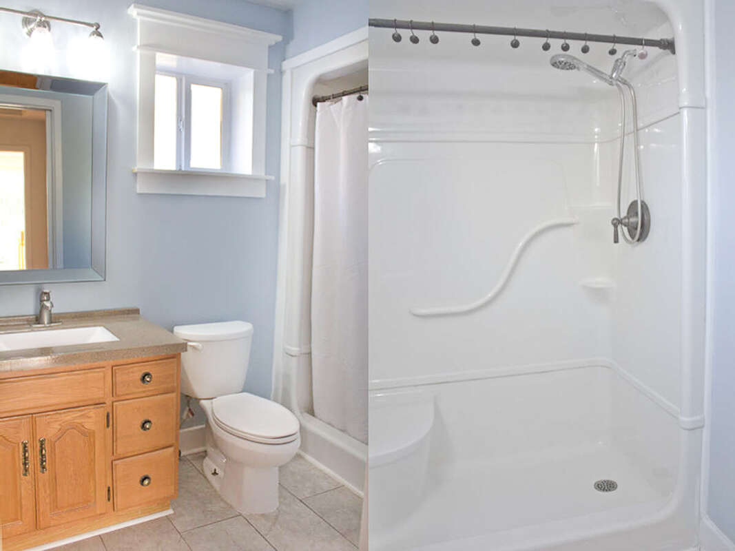 Second upper-level full bathroom.