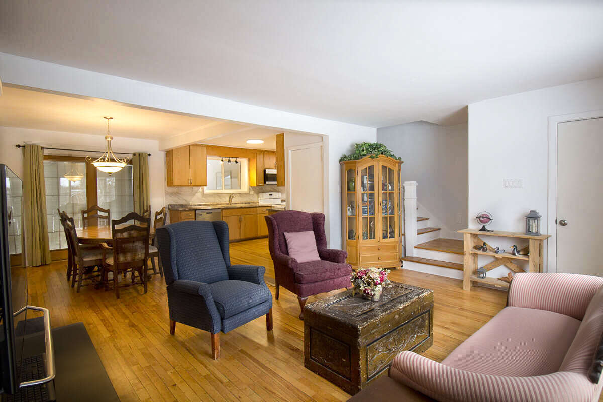 Bright main living area with comfortable everyday family space.