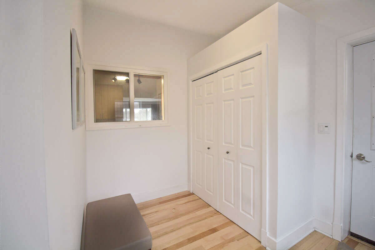 Back entrance mud room area.