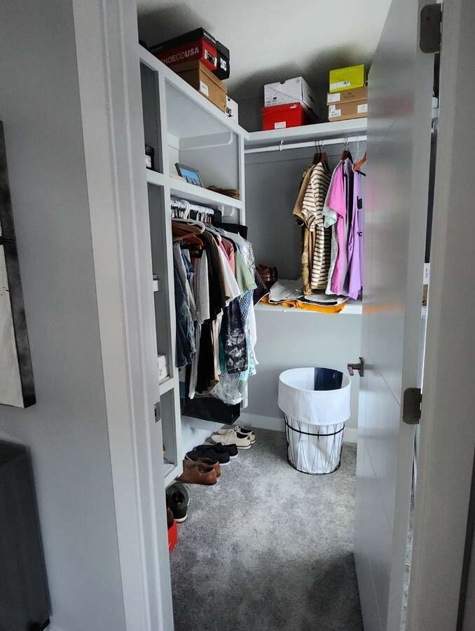 master bedroom closet