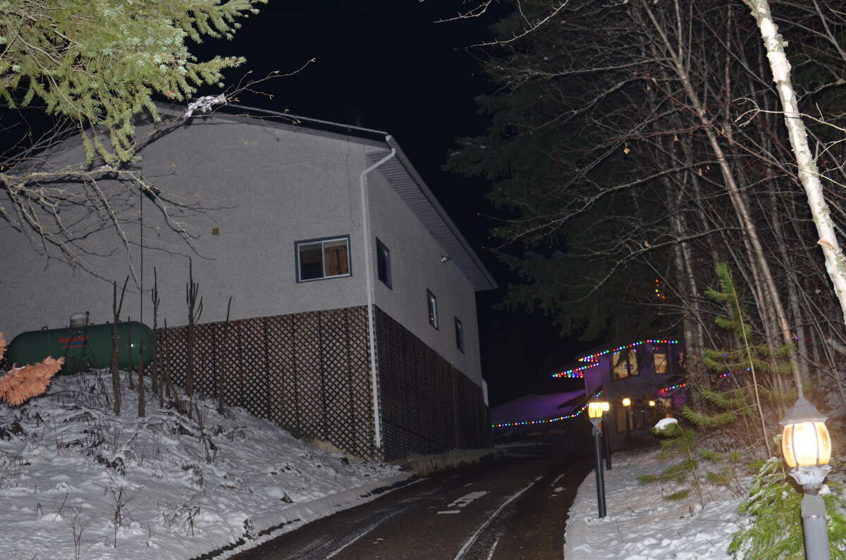 Last section of driveway