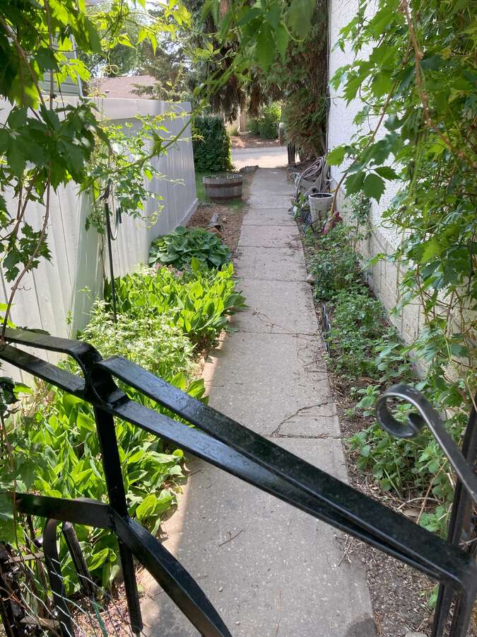 vVew from backyard along side of home