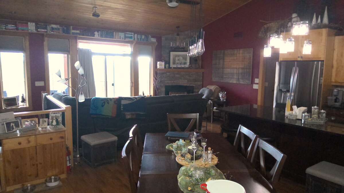 Upper level - view when entering home