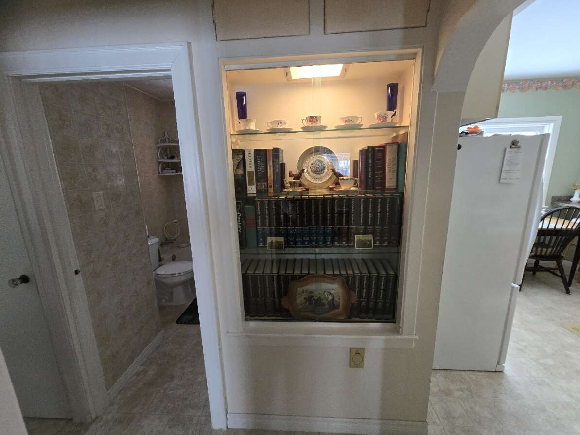 Bookshelf Upstairs Hall