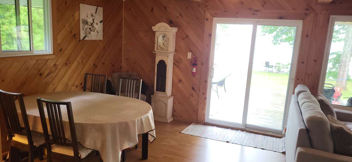 Dining area.
