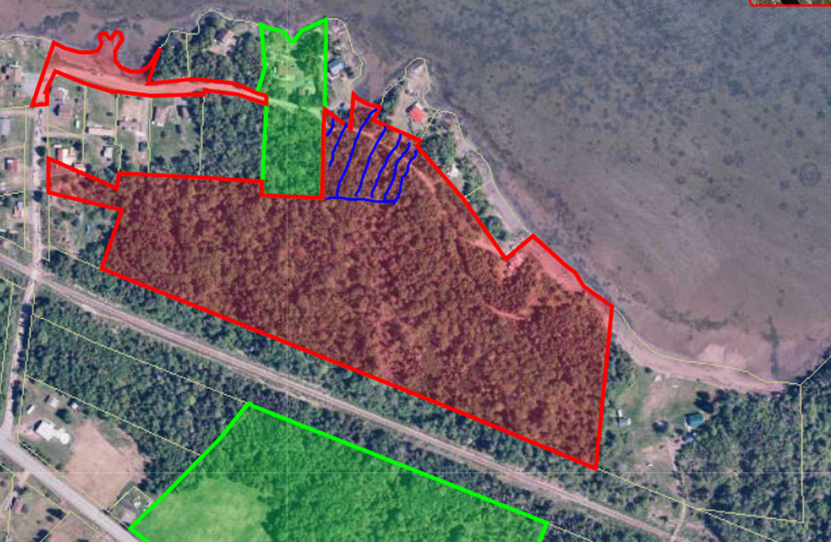 Vacant Land / Acreage / Waterfront Property For Sale in New Mills, New Brunswick - 0 bdrm, 0 bath (Mercier Rd.)