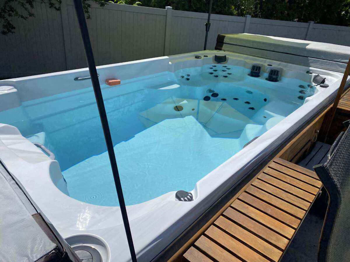 $37,000 Salt Water Artic Spa Swim Spa - 14' for 6-12 people.