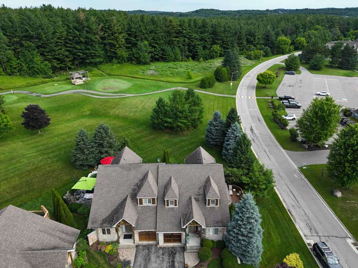 Aerial view of condo