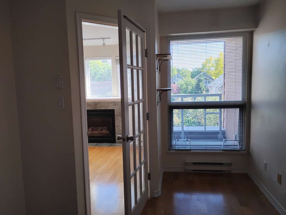 Looking south from inside Bedroom 2