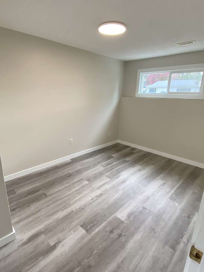 Basement bedroom