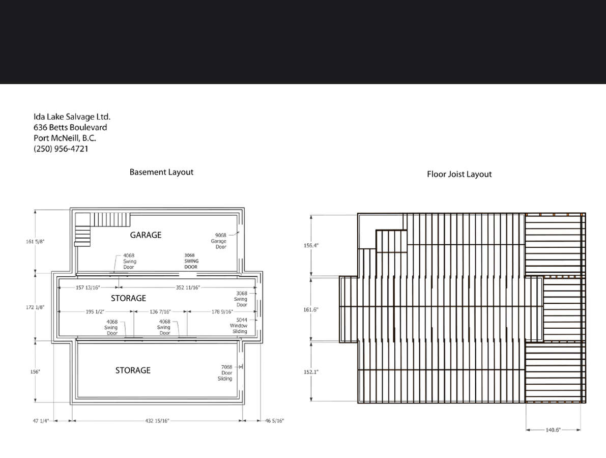basement layout with floor joist (engineered house)
