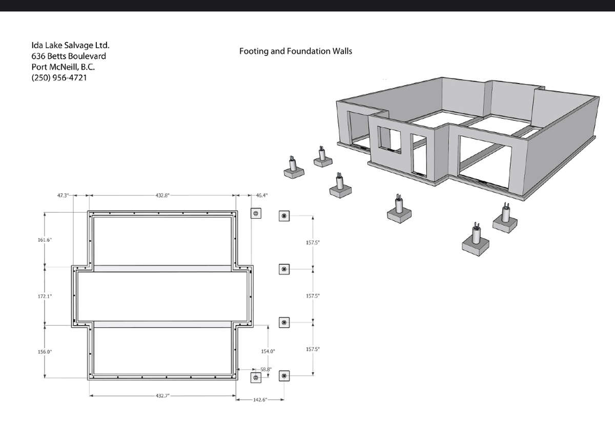 footings and foundation walls