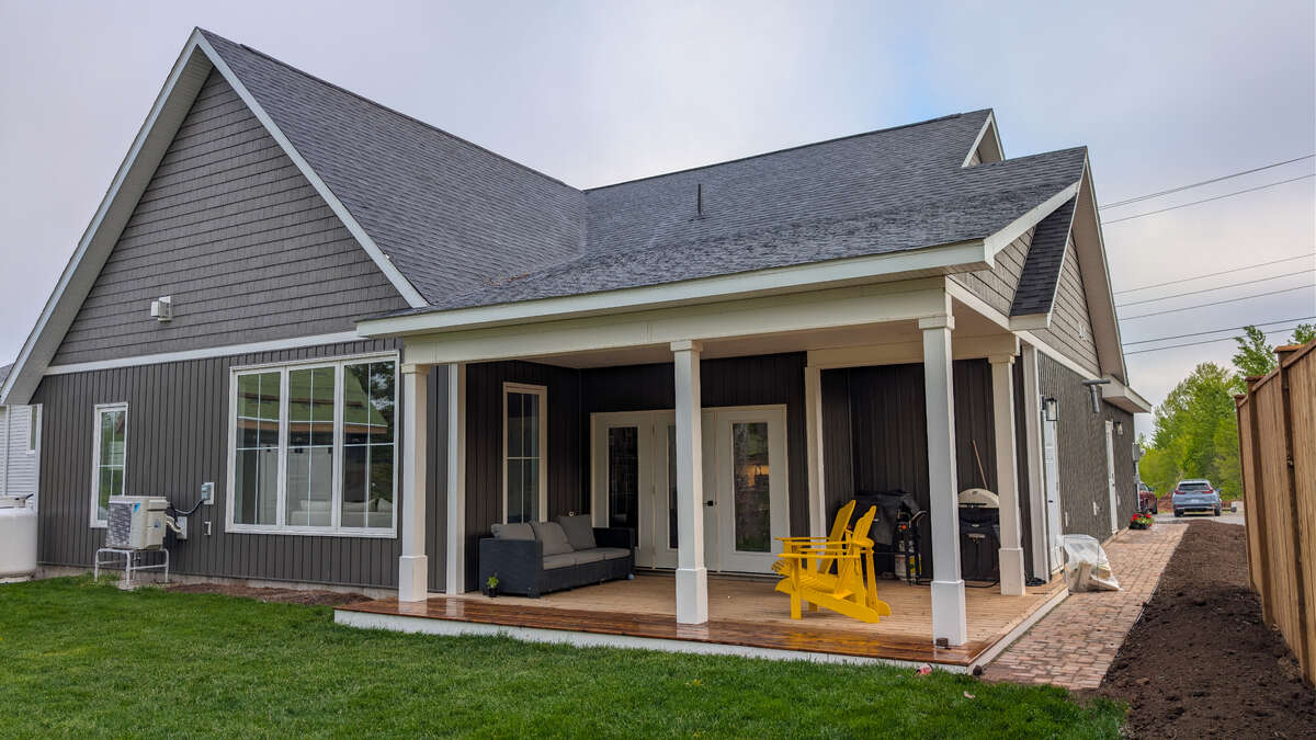 Custom-built modern farmhouse in Wolfville
