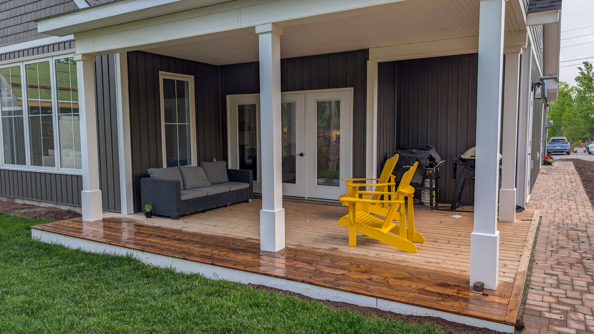 Custom-built modern farmhouse in Wolfville