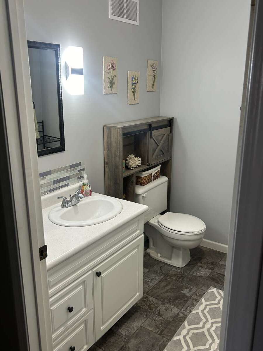 Main floor bathroom