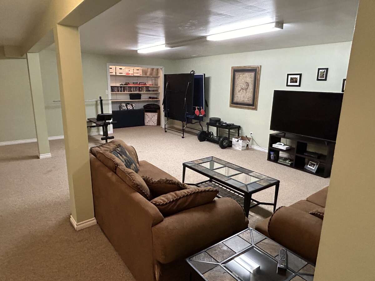 Basement family room