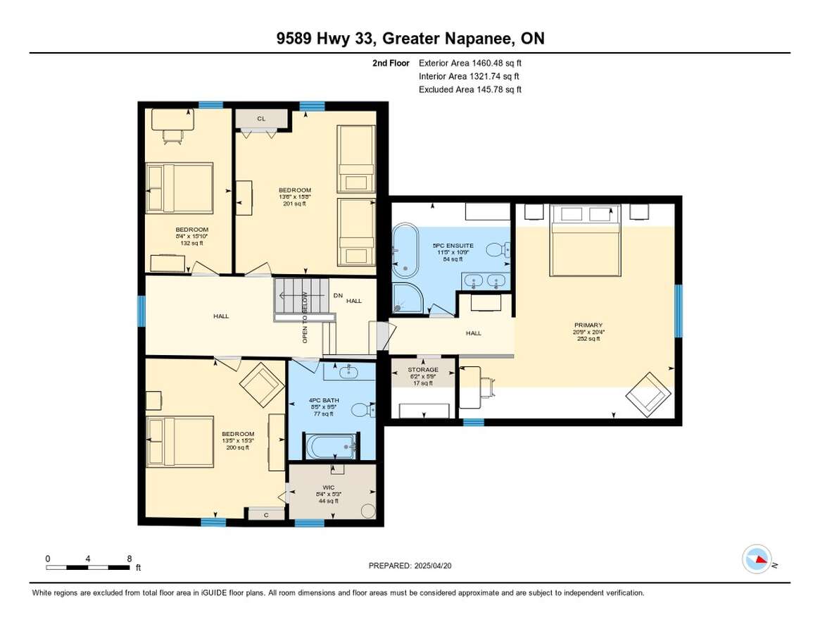 Floorplan 2nd floor