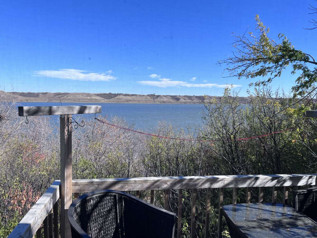View from deck