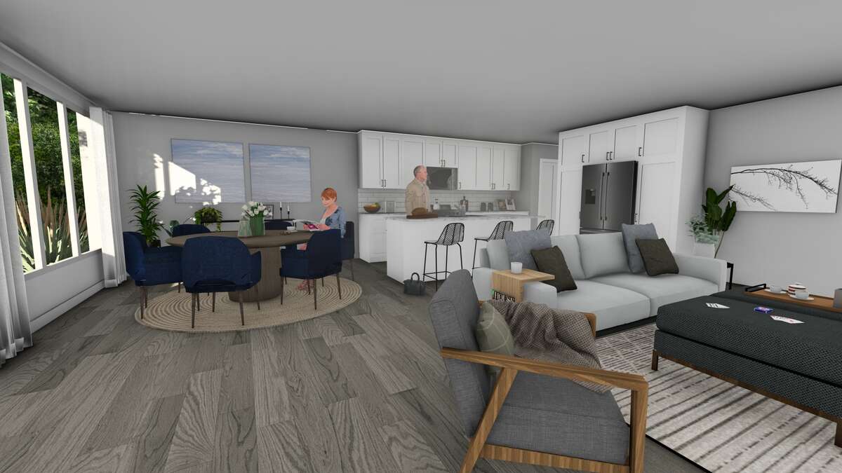 Living Room & Dining Room