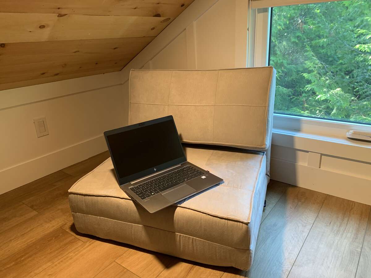 Loft area - could have a bed in a box here