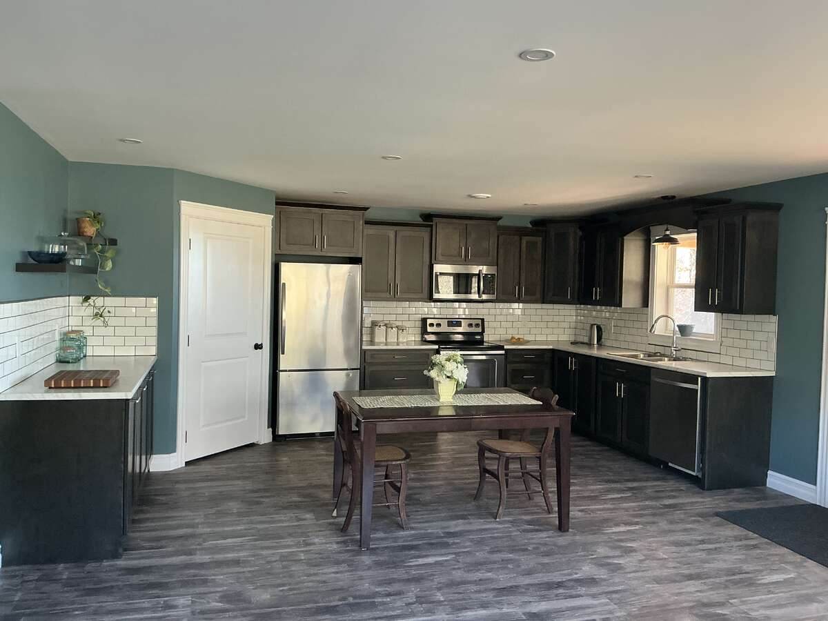 Spacious kitchen with pantry