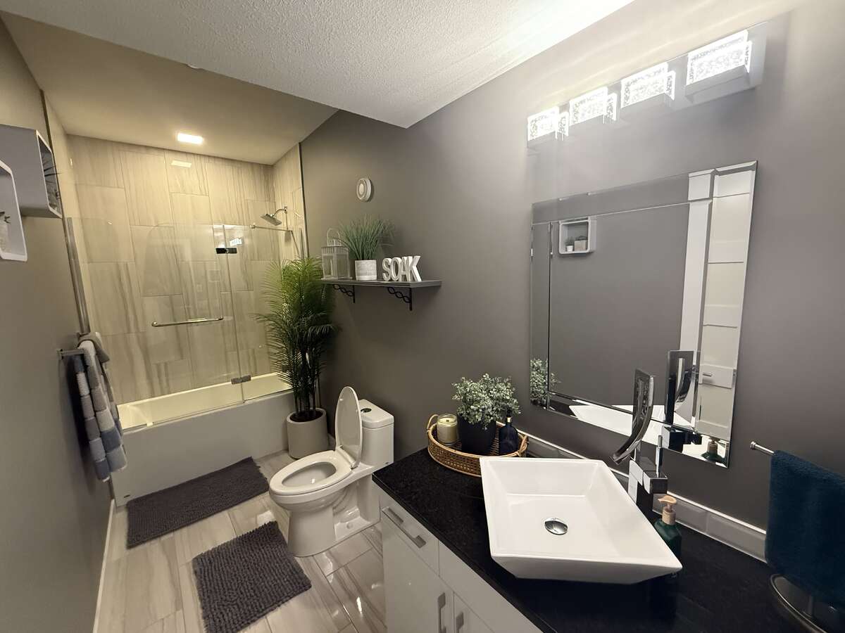 bathroom downstairs