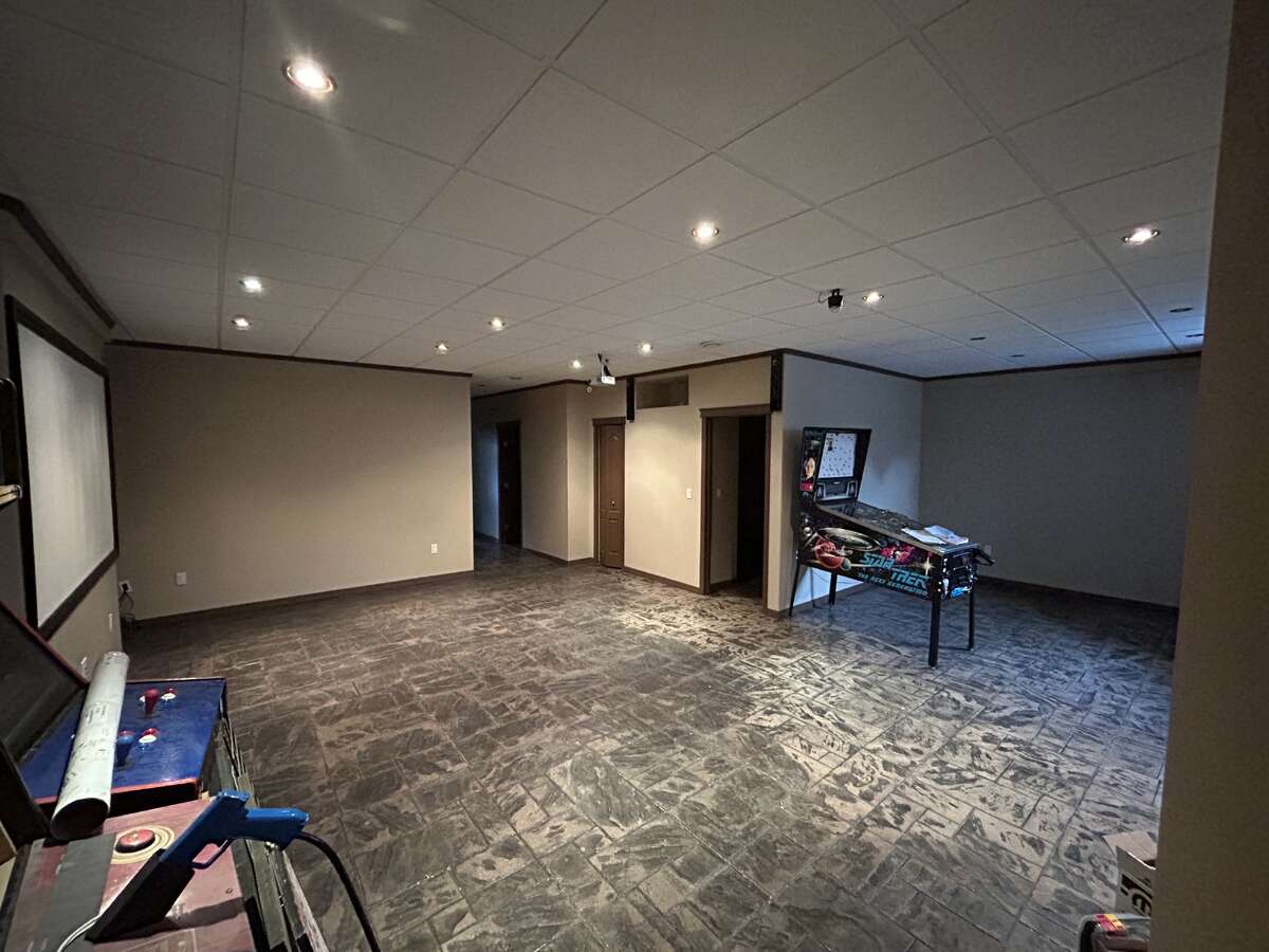 Basement Living room and Games area