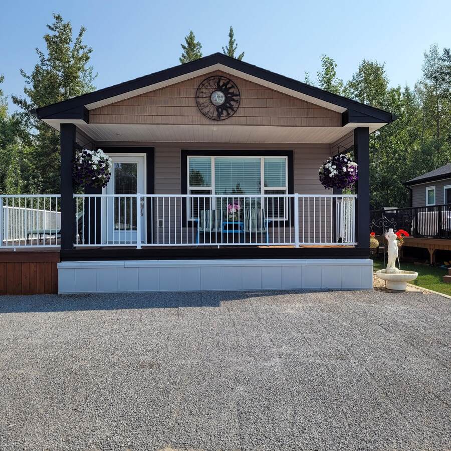 Front of home.