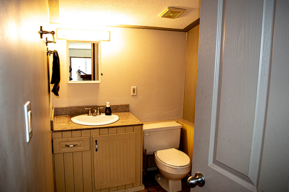 Bonus room bathroom with shower