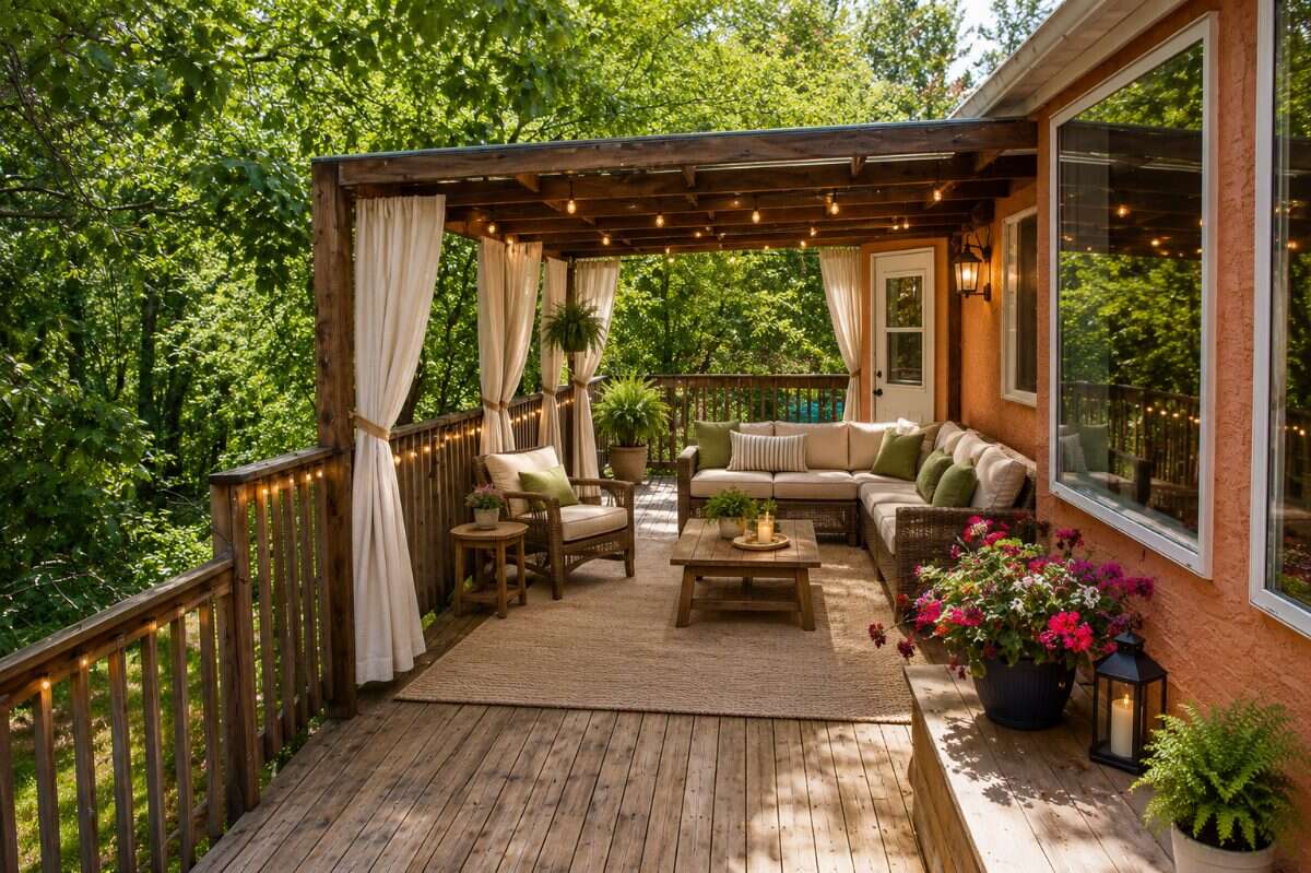 Extended Family living on peaceful acreage