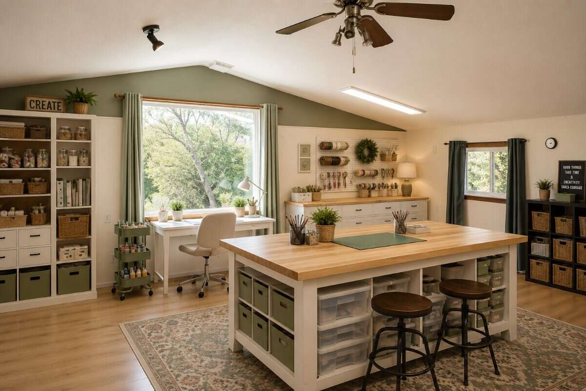 Extended Family living on peaceful acreage