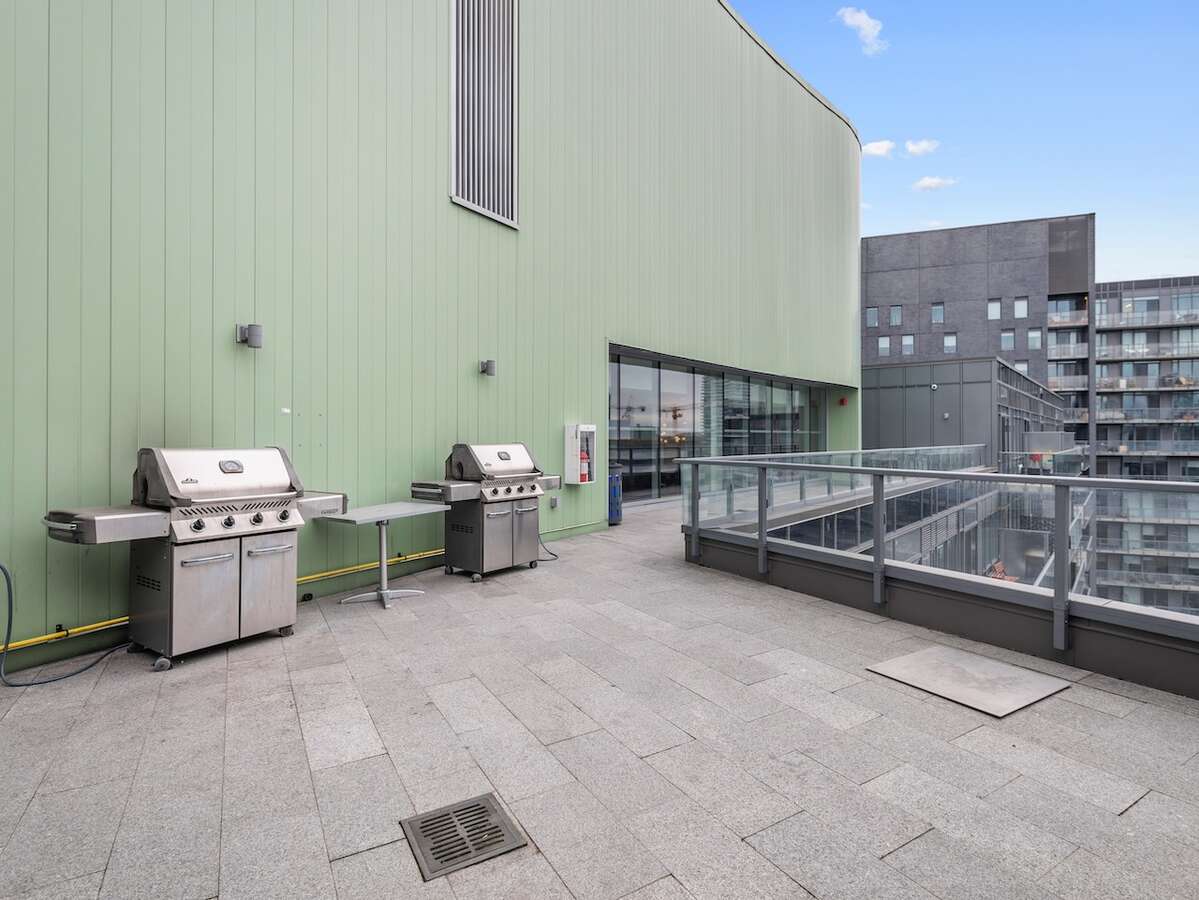 Communal BBQ and Rooftop Patio