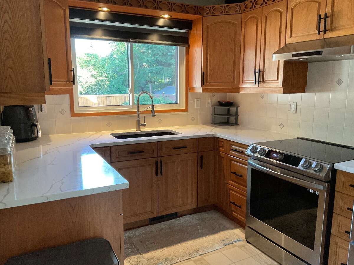 Sherwood Park Bungalow backing onto Walking Path