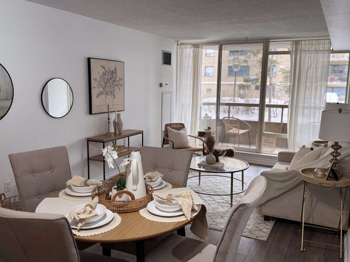 Living and Dining Room View 2