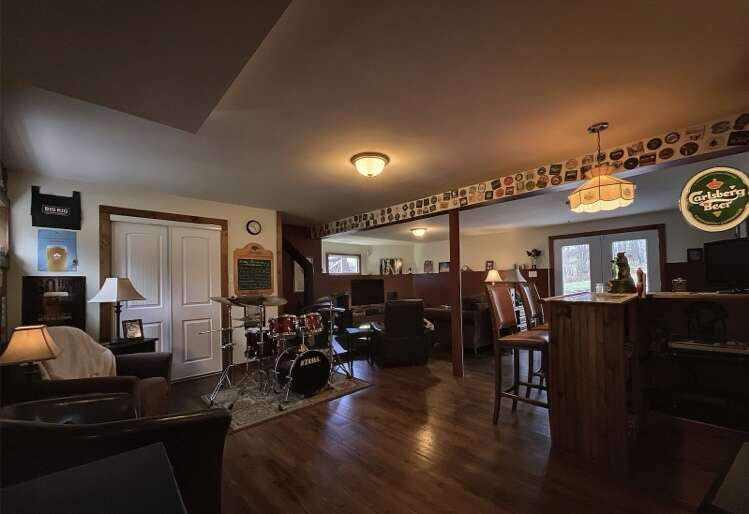 Basement family room