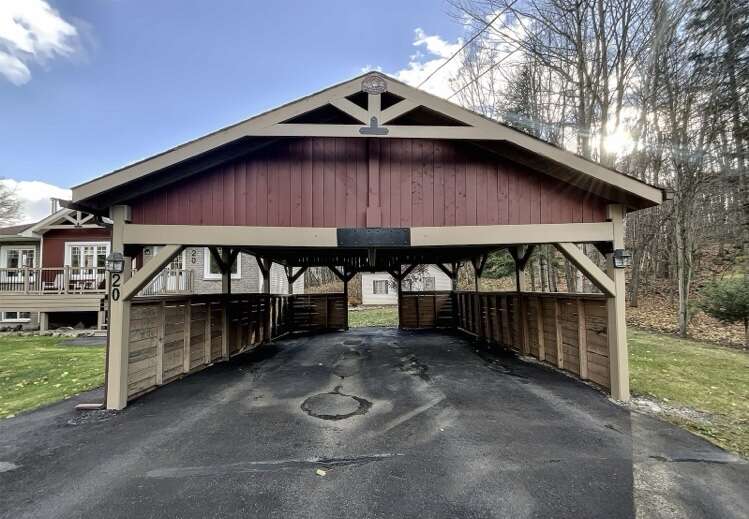 Double wide carport