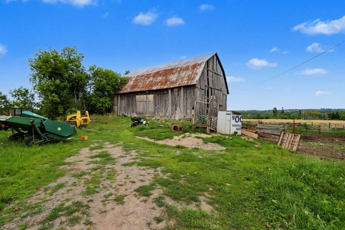 2  storey century brick home on 55 acres