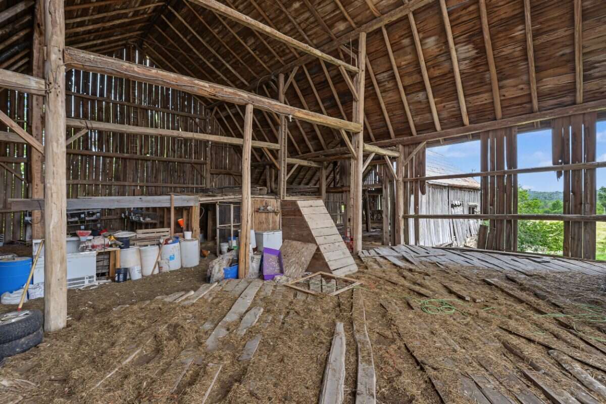 2  storey century brick home on 55 acres