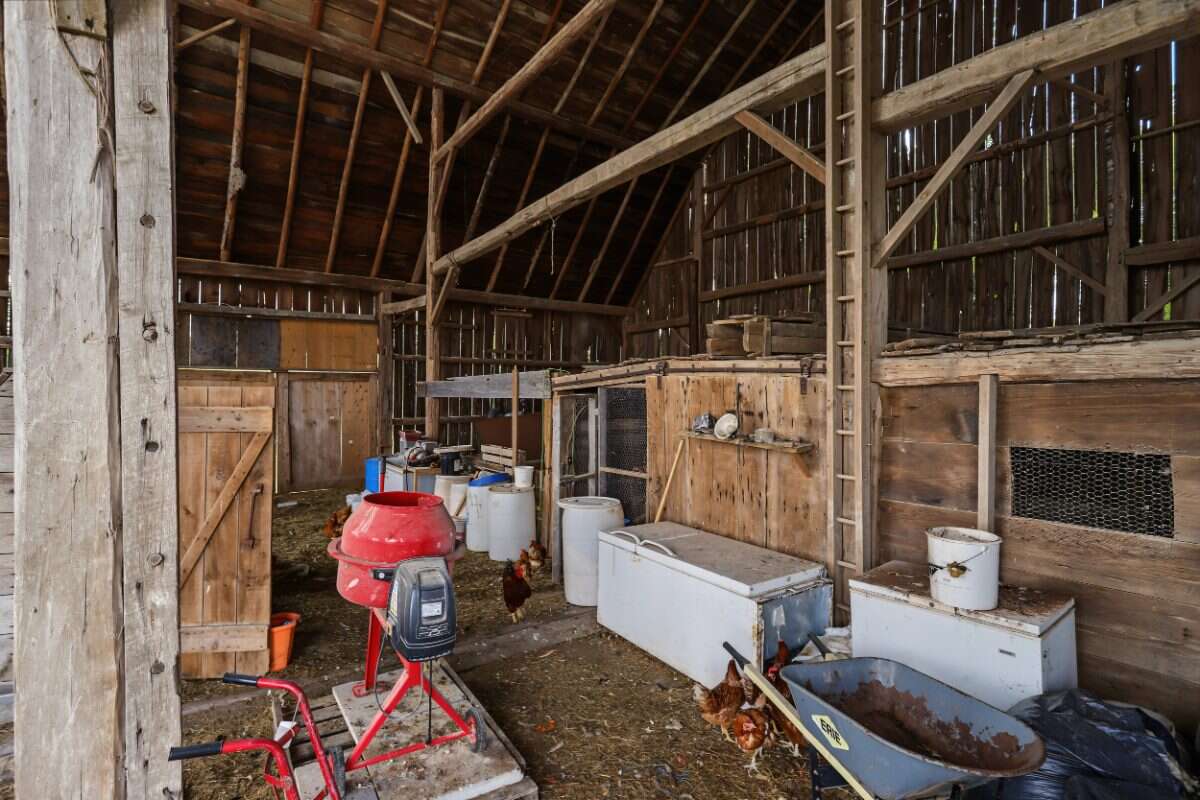 2  storey century brick home on 55 acres