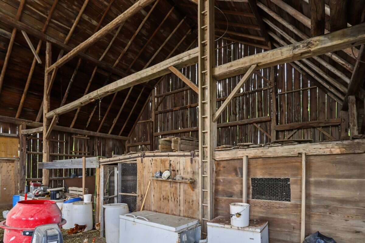2  storey century brick home on 55 acres
