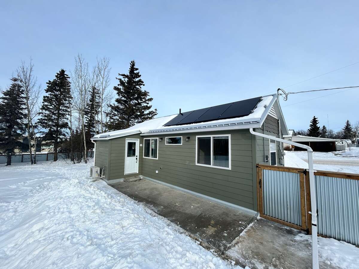 South side of the house perfect for solar