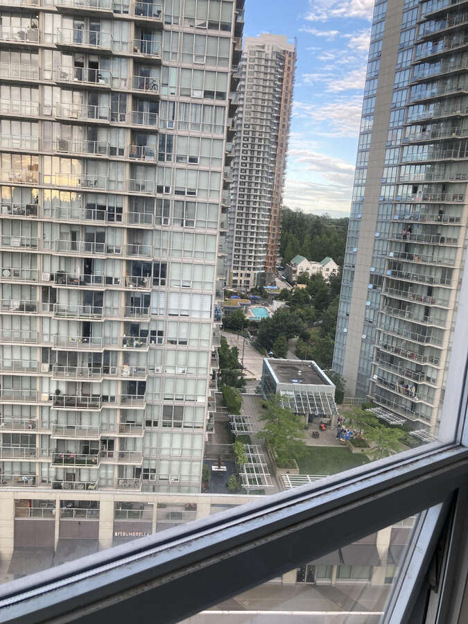 View from one of the bedroom