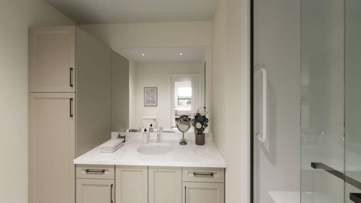 Carnation 1167 sq.ft., 2 bedrooms + 2 bathrooms - 20GreenArbourWay.com