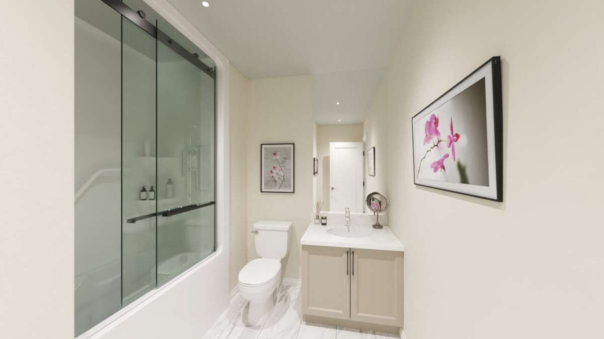 Carnation 1167 sq.ft., 2 bedrooms + 2 bathrooms - 20GreenArbourWay.com