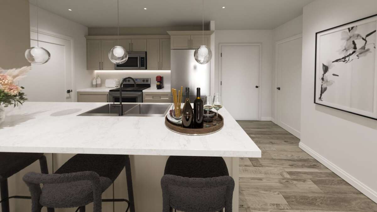 Carnation 1167 sq.ft., 2 bedrooms + 2 bathrooms - 20GreenArbourWay.com