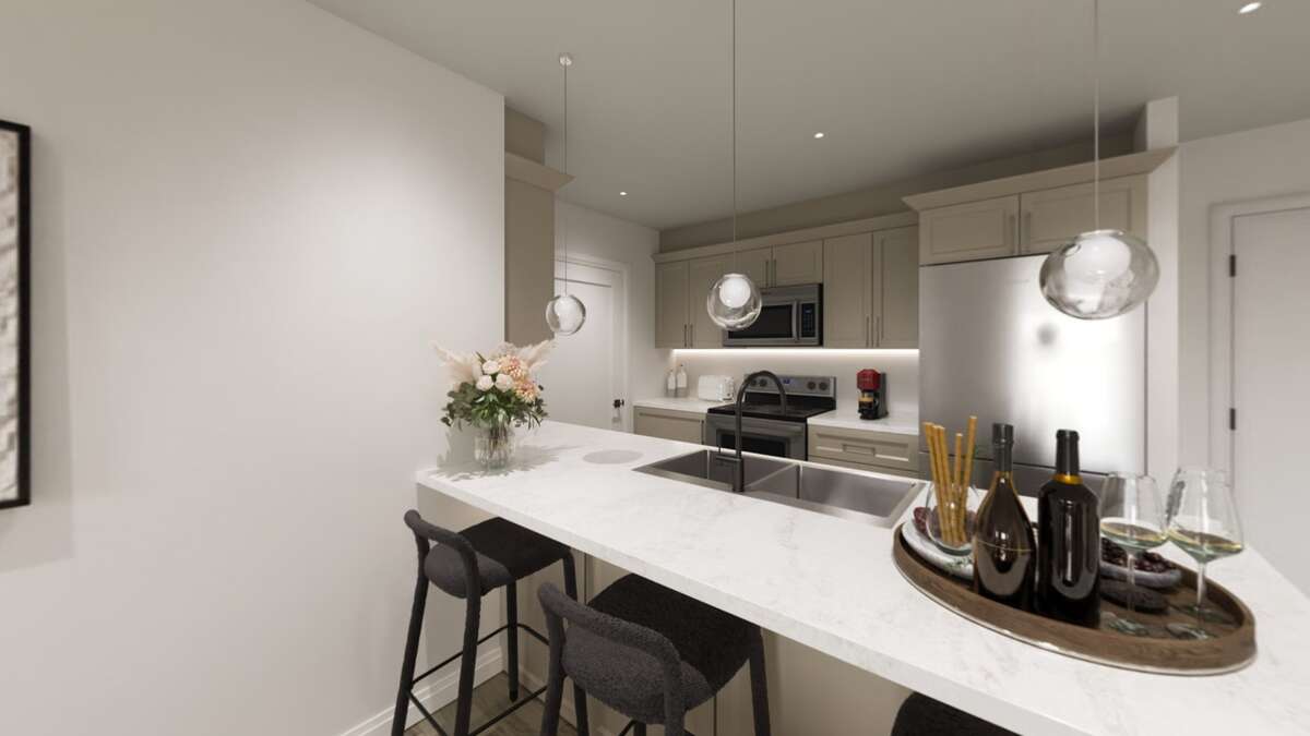 Carnation 1167 sq.ft., 2 bedrooms + 2 bathrooms - 20GreenArbourWay.com